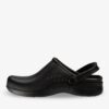 Zuecos Antideslizantes BESTLIGHT1 negros de Safety Jogger ultraligeros y cómodos para uso profesional en hostelería, limpieza y sanidad.