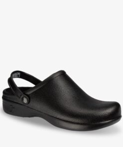 Zuecos Antideslizantes BESTLIGHT1 negros de Safety Jogger ultraligeros y cómodos para uso profesional en hostelería, limpieza y sanidad.