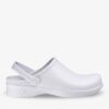 Zuecos Antideslizantes BESTLIGHT1 blancos de Safety Jogger ultraligeros y cómodos para uso profesional.