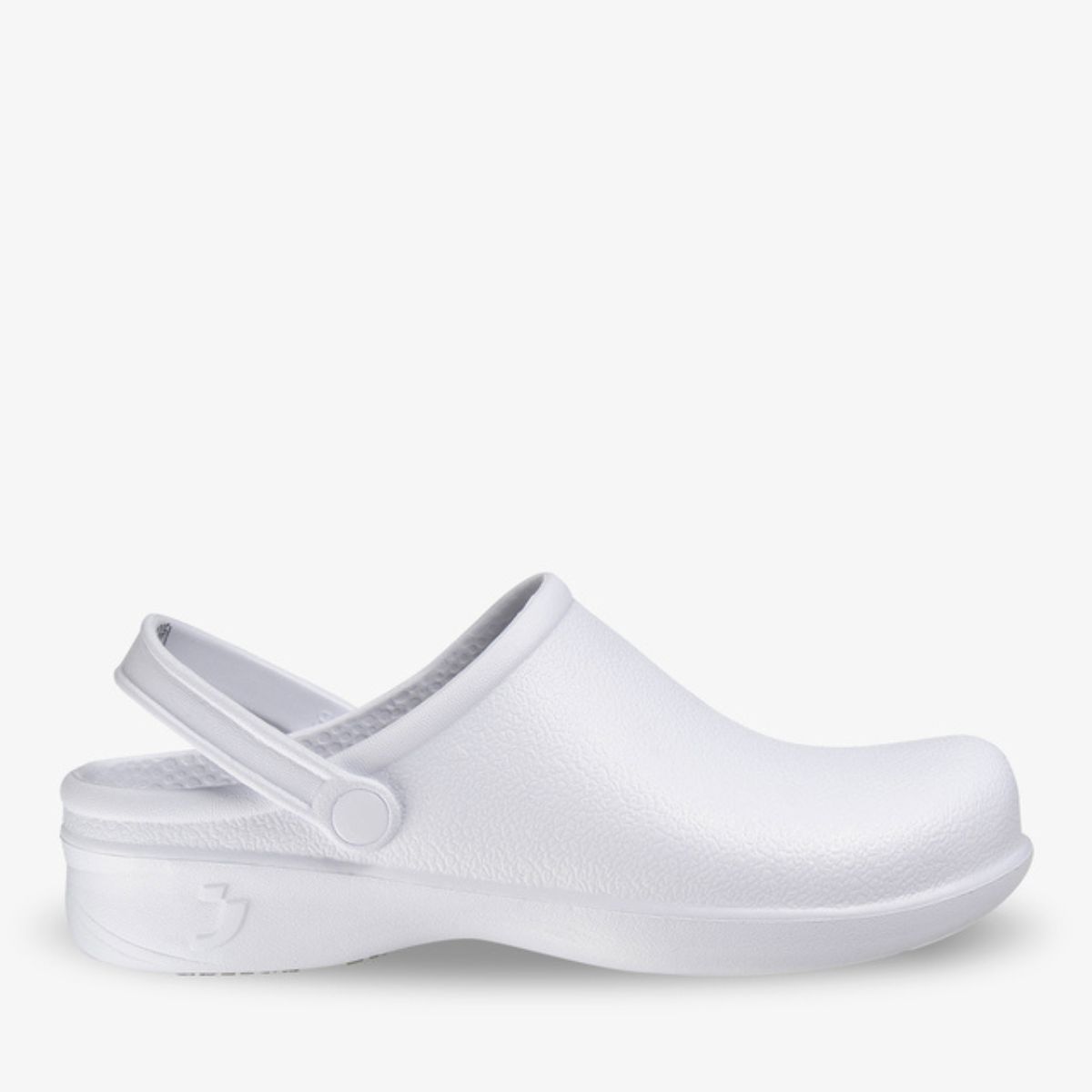 Zuecos Antideslizantes BESTLIGHT1 blancos de Safety Jogger ultraligeros y cómodos para uso profesional.