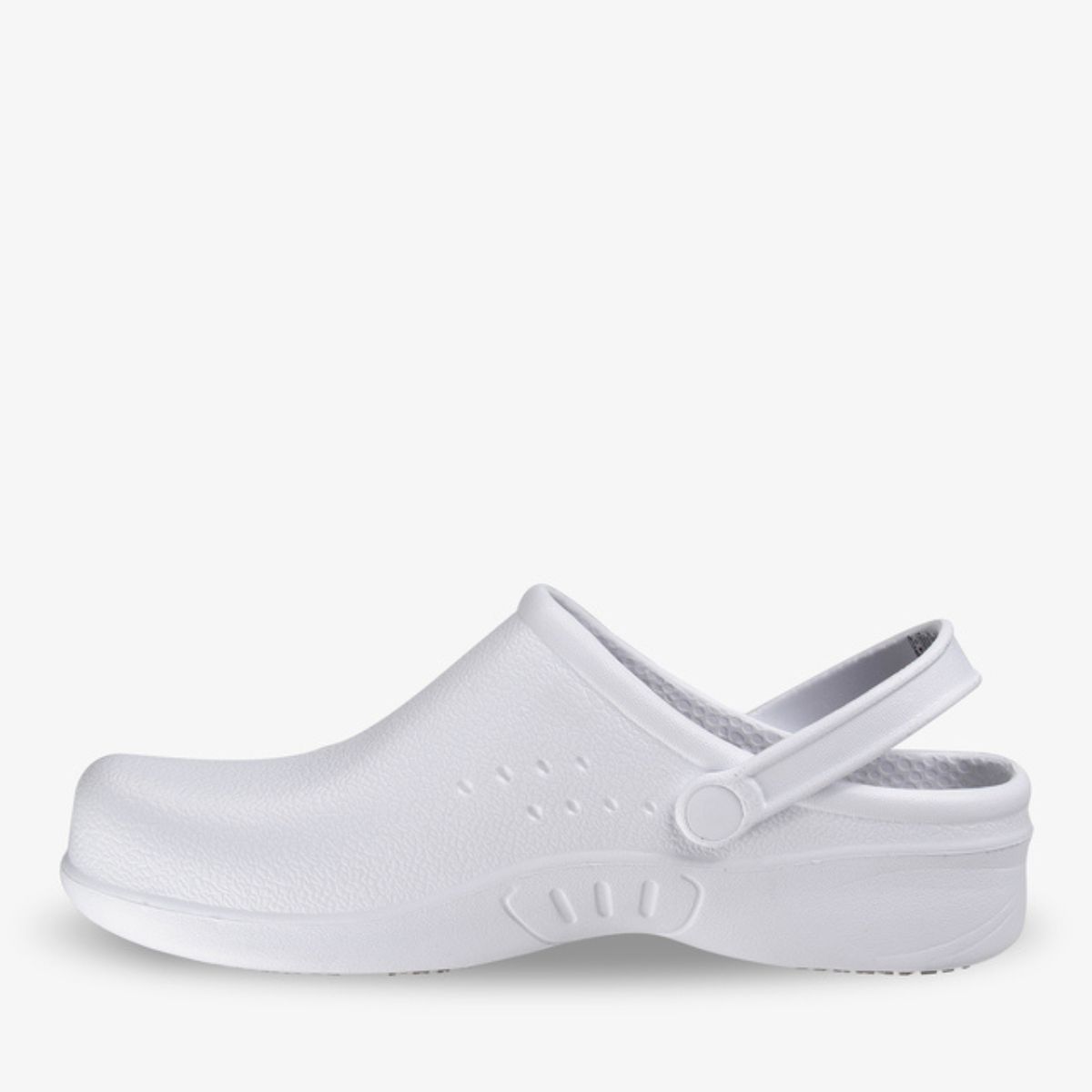Zuecos Antideslizantes BESTLIGHT1 blancos de Safety Jogger ultraligeros y cómodos para uso profesional.